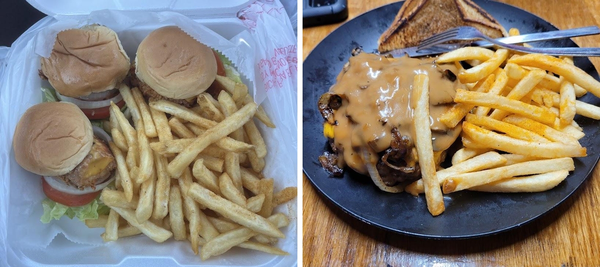 DGR's Clubhouse Menu