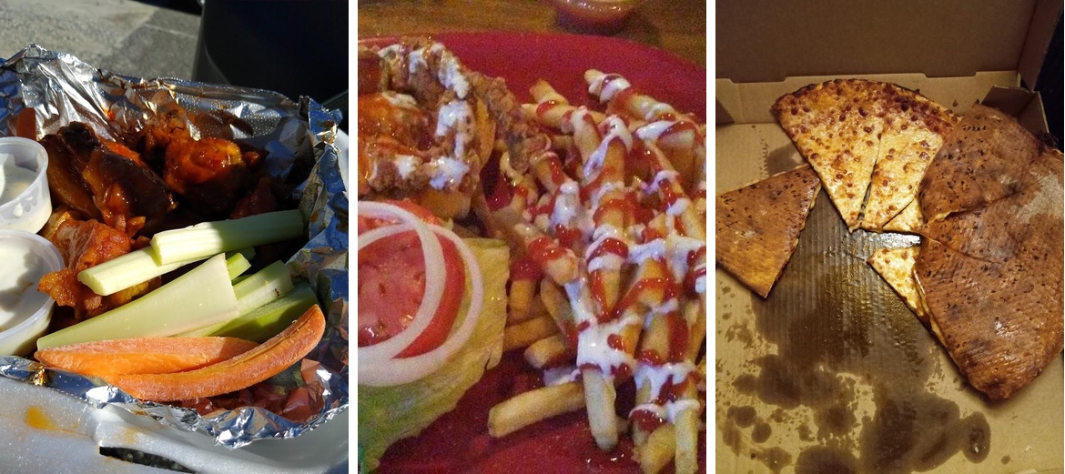 DGR's Clubhouse Menu