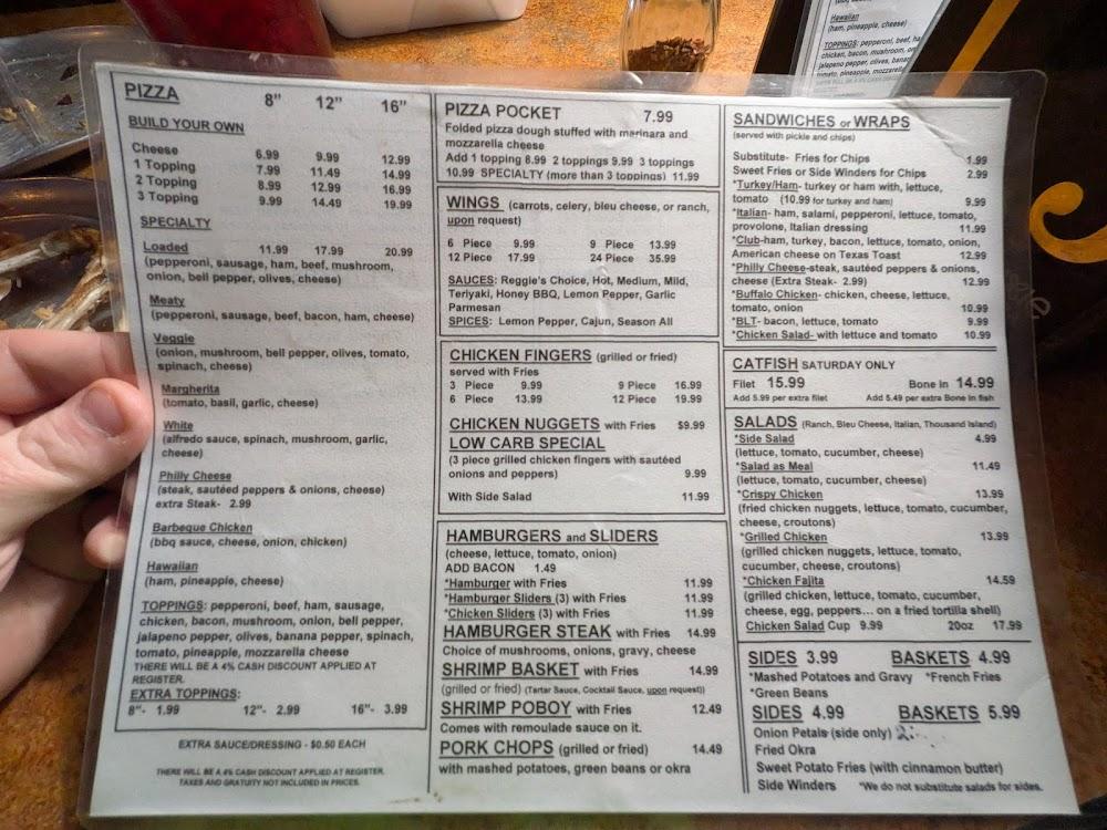 DGR's Clubhouse Menu image 1